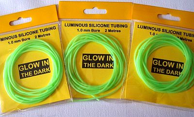 Set of glowing tubes